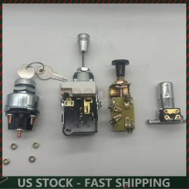 Kit de interruptor atenuador faro con perilla de encendido y limpiaparabrisas con perilla para GM Chevy