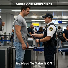 AHLPO Work Belt Men's 3.8 cm Tactical Belt Nylon Canvas Belt Outdoor Fabric Belt for Men and Women Adjustable Fabric Belt Quick Release Tactical Belt No Metal Buckle, black