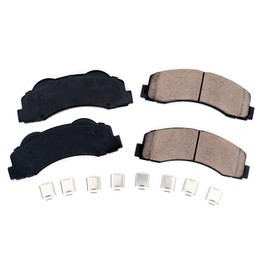 HICKS Front Brake Pad Set D1414 Compatible with 2010-2020 Ford F-150, 2010-2021 Ford Expedition, 2010-2021 Lincoln Navigator