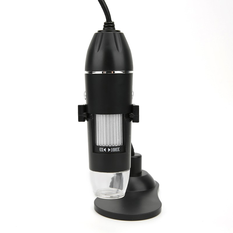 LED 50X-1000X USB Digital Microscope Electronic Microscope with Bracket