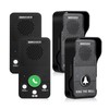 Wireless Doorbell, SANZUCO Doorbells Hands Free Communication, Full Duplex Waterproof