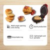 Mini Waffle Maker Machine, Waffle Machine, Heart-Shaped Waffle Maker Machine