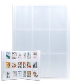 Photocard Kpop Binder Holder Book, 288 Pockets 3 Inch Mini Photo Album Kpop Albums for Photo Card Collection Transparent