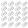 35mm Caliber Plastic Film Canisters -20pc (Clear)