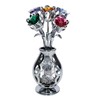 Crystals Tulips in Crystal Vase, Gift ideas for Mum |