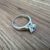 Agálea | Anillo de Plata Ley .925, Compromiso Promesa con