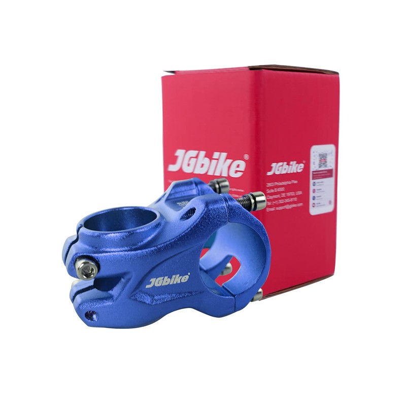 JGbike 31.8mm MTB Bike stem 35mm Length, Aluminum Alloy Stem