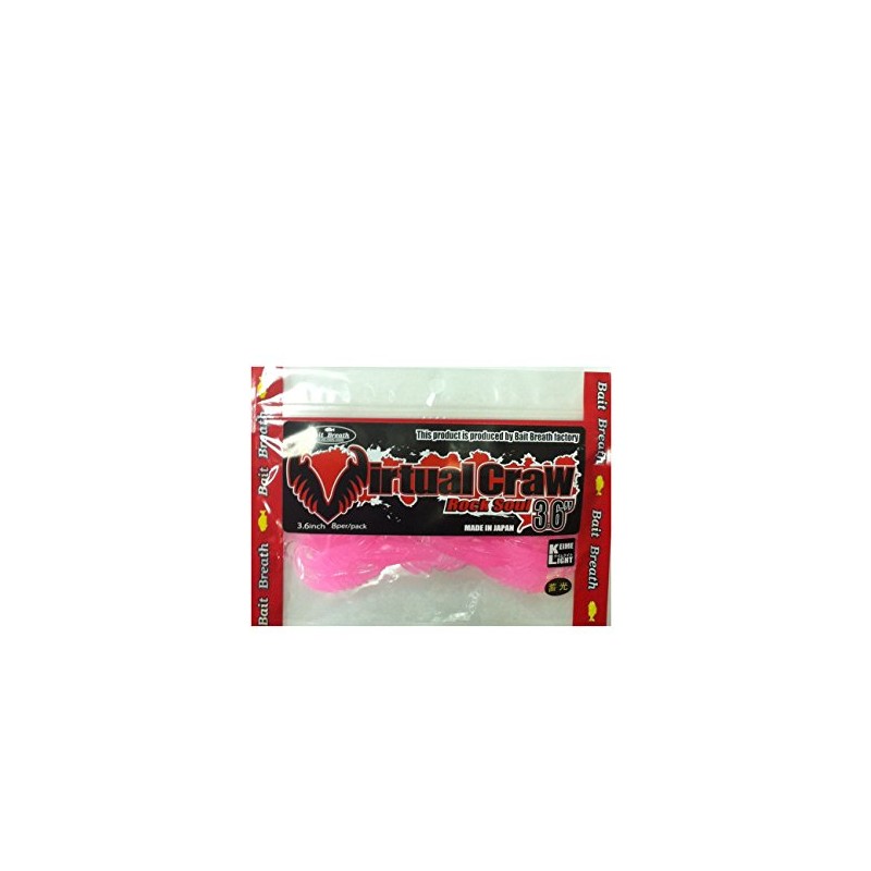 Bait Breath(ベイトブレス) ルアー バーチャルクロー3.6 S832グローピンク/ケイムライト