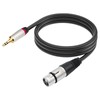 3.5mm to XLR Cable, Professional 1/8 Inch Jack Stereo to