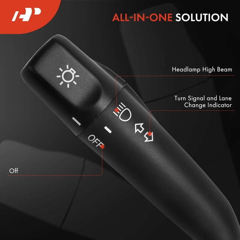 A-Premium Turn Signal Switch, Multifunction Switch Lever Compatible with Toyota