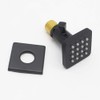 Backnets Shower Body Spray Solid Brass Massage Jets Wall Mount,