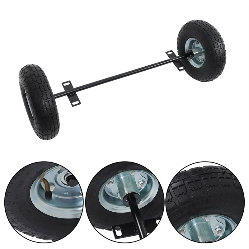 raseparter Wheel Kit Replacement for 9000 8750 6500 Watt Black
