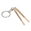 Mini Drum Sticks Keychain Wooden Decoration Accessory Percussion 2 Drumstick