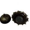 Traditional Turkish Delight Sugar Candy Bowl with lid Decorative Metal