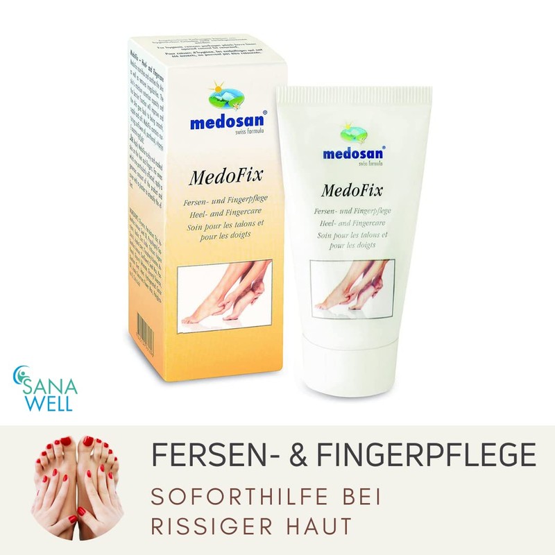 MEDOSAN Heel and Finger Care | Against Cracked Skin |