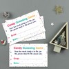Antgiftshop Candy Guessing Game Cards, Games Activities and Decorations, 50-Pack.