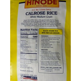 Hinode Calrose White Medium Grain Rice - 20 pound bag