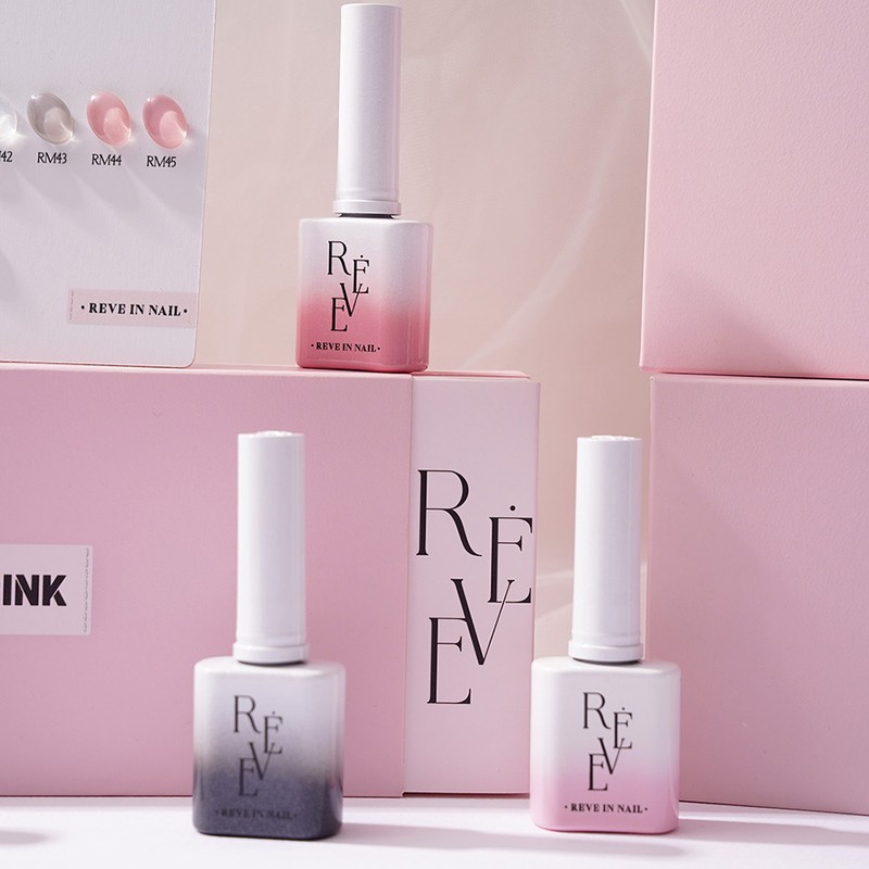 Revzel Revgel Noir Pink Magnetic Gel 10-piece set / 레브젤