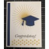 Graduation Cap Paper Cutout Card making Scrapbooking Grad Congrats