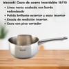 CAZO de Acero INOX 12 cm WECOOK! Pro