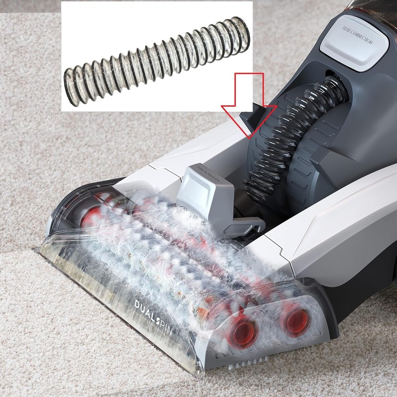 Lower Hose Replacement Compatible with Hoover Dual Power Max, Pro