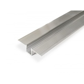 1m Plater-in LED Profile C3T for Ceiling and Drywall, Opal Cover - no end caps