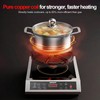 Portable Induction Cooktop, 2500W Commercial Countertop Single Burner