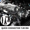 LUHOCIY Pack of 6 Connection for Fuel Line, Quick Coupling