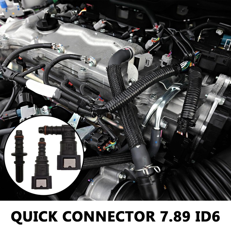 LUHOCIY Pack of 6 Connection for Fuel Line, Quick Coupling