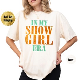 Vintage The Life Of A Showgirl Shirt, Showgirl Tour Tee Comfort Colors, Aesthetic TS12 Shirt, Show Girl Era T-shirt Crewneck, Music Fest Showgirl Tshirt Apparel, Tour Merch Tee