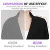 ZeriLion 3 Pairs Hook and Loop Shoulder Pads for Women