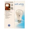 GE 67615 LED Soft White A19 Dimmable Light Bulb, 10
