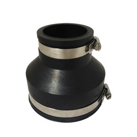 Air Aqua Flexible Reducing Sleeve from 25 x 20 mm to 250 x 200 mm, Rubber Sleeve, Pipe Connector, Size Diameter: 25 x 20 mm
