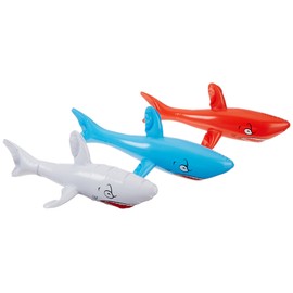 Rhode Island Novelty Set of (3) 24" Inflatable Sharks (Colors May Vary) Shark INFLATES Party DECORATIONS DECOR FAVORS