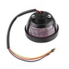 KIMISS Tail Brake Light,Black Round Motorcycle Rear Brake Tail Lights