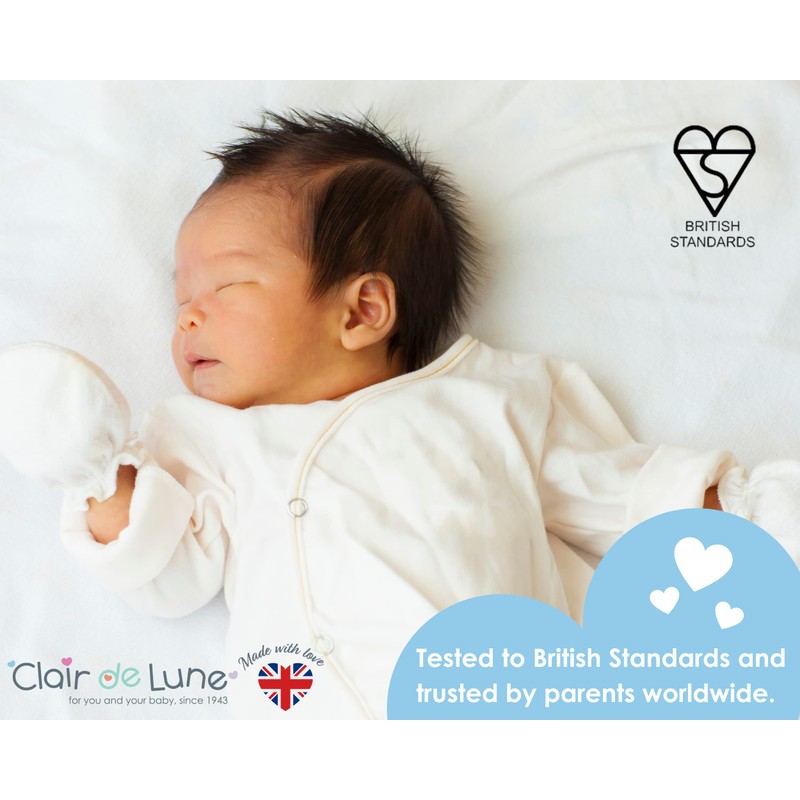 Clair de Lune Moses Basket Fitted Sheets | Value Pack