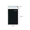 Daigo A1157 JetAce Notebook with Pencil, Black, Large, 3 Books