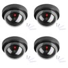 TKOOFN Dummy Fake Security CCTV Dome Camera Simulation Monitor with