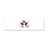 CafePress Lady Bugs Car Magnet 10 X 3 10" x