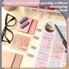 900 Pcs Clear Sticky Notes Transparent Sticky Note Pastel Sticky