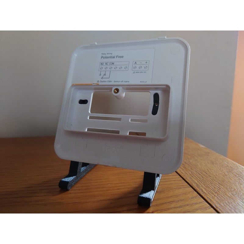 Ripe3D Stand For TADO Smart Heating Thermostat (Black V2)