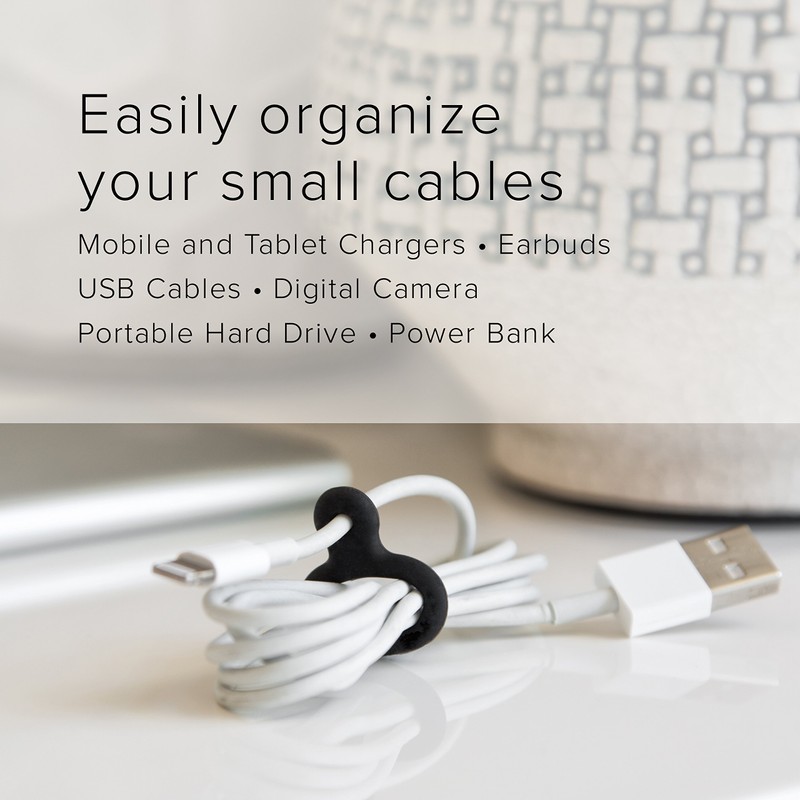 UT Wire Binditz Mini for Mobile Attachable Silicon Cable Wrap