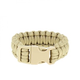 Mil-Tec Paracord Bracelet Unisex - Adult Bracelet-16370205 Bracelet, Coyote, S