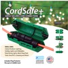CordSafe Outdoor Extension Cord Protector – Weather-Resistant Snap-Lock Cover for
