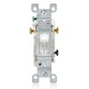 Leviton L1463-2C 15 Amp, 120 Volt, Toggle LED Illuminated 3-Way