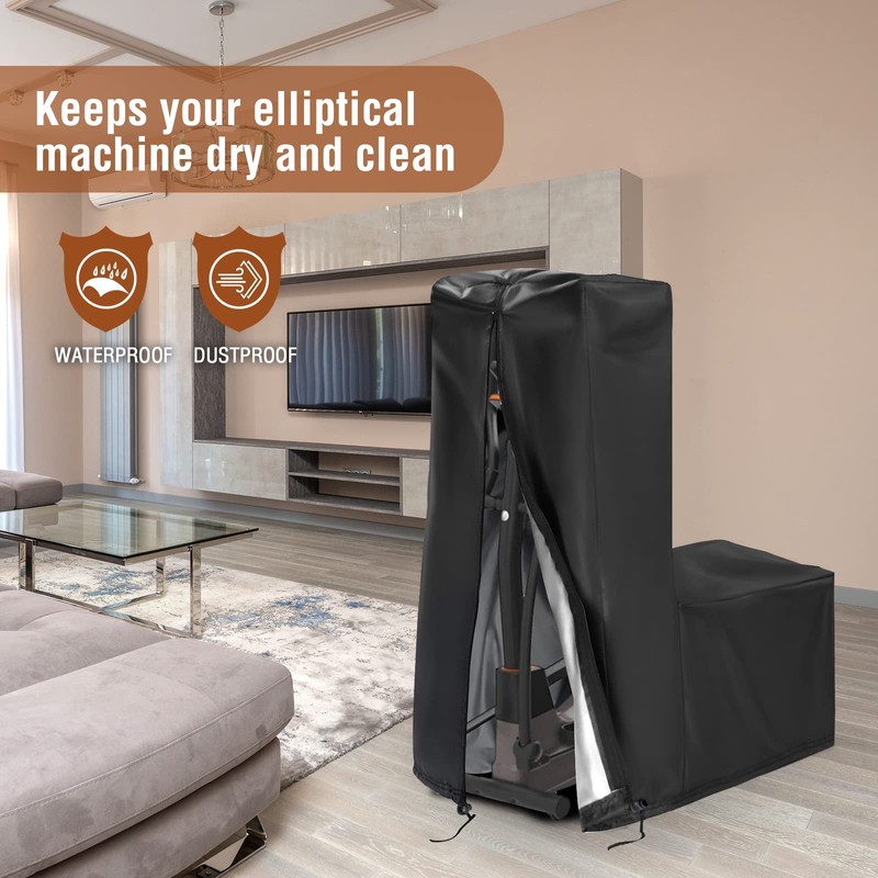 Aidetech Elliptical Exercise Machine Cover, Dust-Proof Elliptical Machine for Home