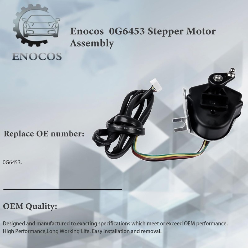 Enocos 0G6453 Stepper Motor Assembly Compatible with Generac Guardian 990