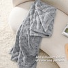 Bedsure Fleece Throw Blanket for Sofa - Soft Cosy Checkered
