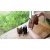 Luxury Cowhides Decorative Handmade Mini Elephant Doll - Assorted Tones