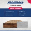 Randall 3 FT - 4.5MM Oak Overlap Edging for Laminate